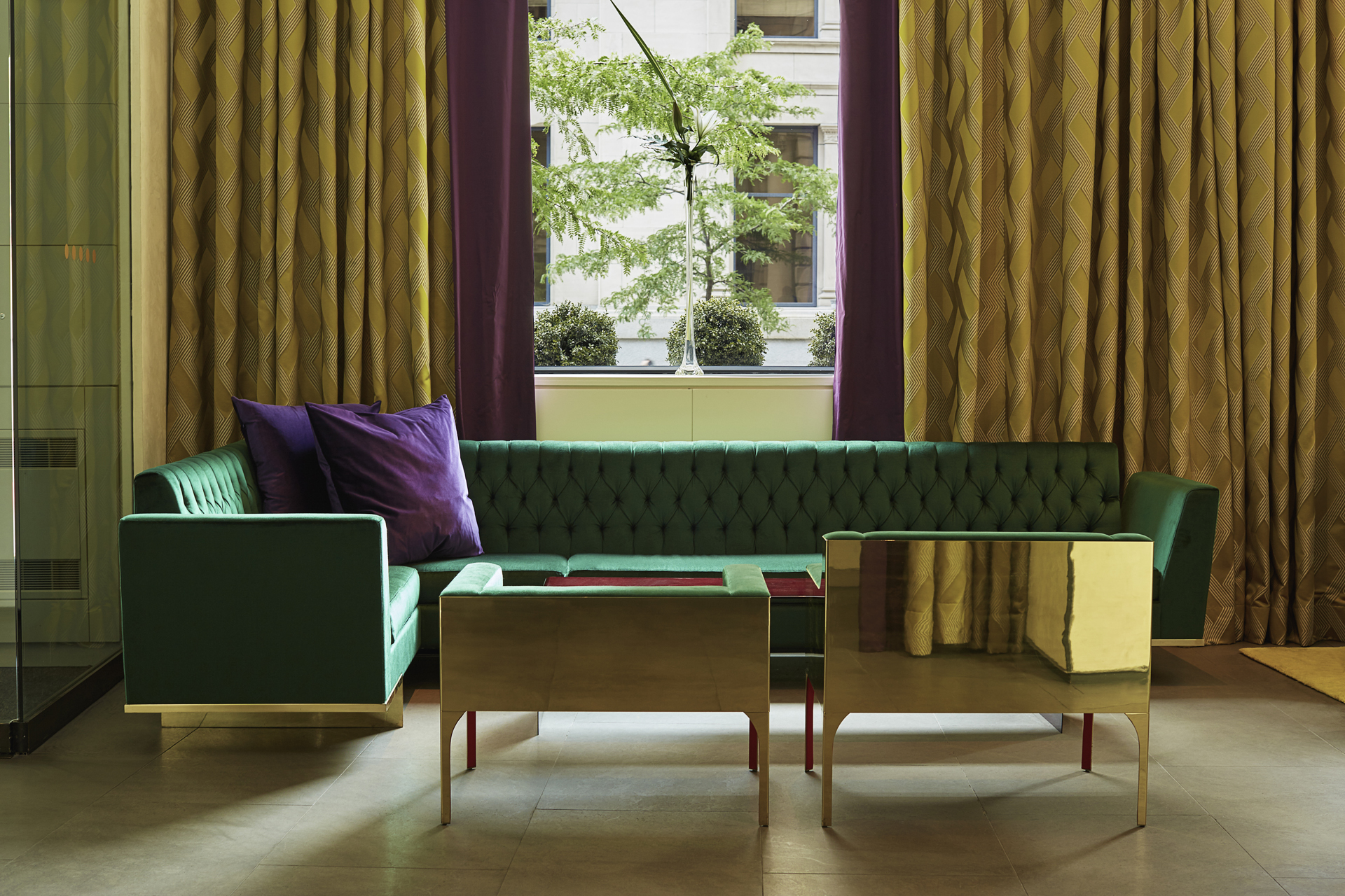 Hotel St Paul - Lobby - Green Sofas